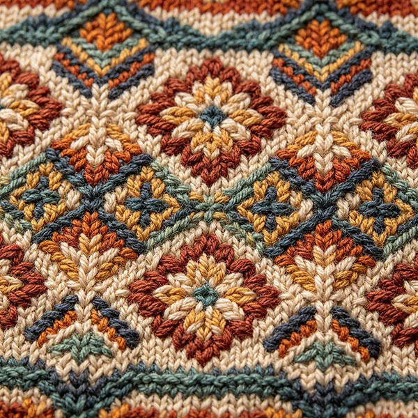 All-Over Double Jacquard